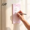 College Ruled Magnetic Sheet Refrigerator Notepad Highland Cow/Bow/Leopard Print Shopping To-do List with Magnet Pad for Kitchen Fridge And
