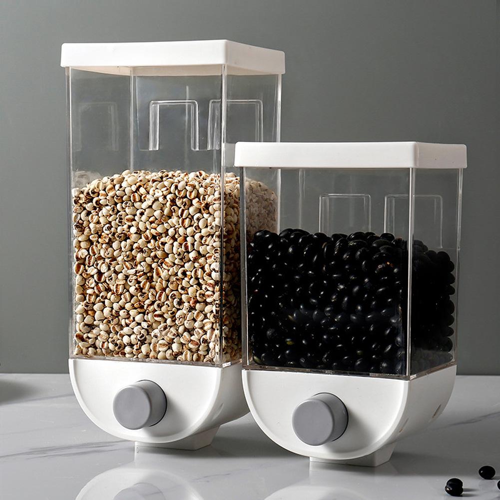 Wall Hanging Food Containers Grains Storage Jar Kitchen Rice Beans Sealed Jars Oatmeal Dispenser