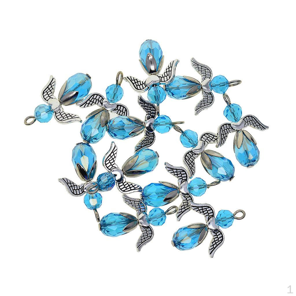12 Pcs Angel Charms Pendants