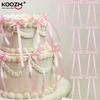 10 Stück Schleifenband Kuchen Dekoration Desserts Heimdekoration Geburtstagsparty Dekoration Kinder Valentinstag Abendveranstaltungen Kuchen DIY Dekoration