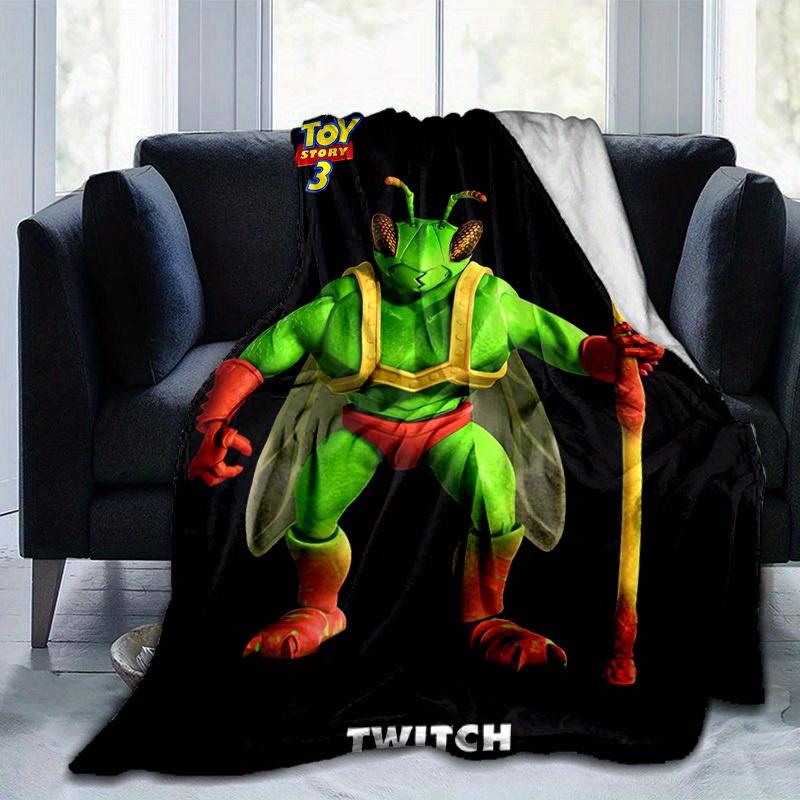 1pc, Toy Story 3 Twitch Blanket Perfect for Home Decor, Couch Blanket, Outdoor Blanket, Gift Idea, Flannel Throw, Suitable for Bedroom
