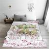 The Rose of Versailles Blanket, Fluffy Flannel Blanket, Stylish All-Season Washable Throw Blanket, Warm and Cute, 80"x60