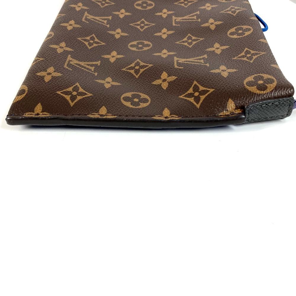Louis Vuitton  M43854 Monogram Kim Jones split sacoche Pochette Shoulder Bag