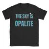 Genial Der Himmel ist Opalit Showgirlvv T-Shirts Unisex DAMEN Rundhals 100% Baumwolle T-Shirts Kurzarm T-Shirt Party Oberteile