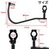 Rise Corporation Handguard with Angle Adjustment for T05Z9990016BK 22.2mm Handlebars, Black,