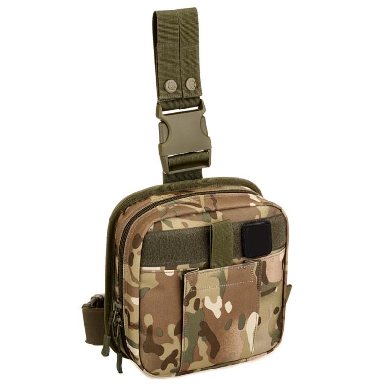 Tactical Drop Leg Bags Camouflage Fanny Thigh Pack Lovecká taška Pasov Pack Motocykl Jezdectví Muži Lékárničky Outdoor