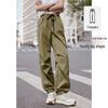 Navigare Women's Loose Fit Cargo Jogger Pants