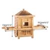 Durable Kids Toys official Sedan Chair Hand-carried Sedan Chair Model Ancient Ornaments Simulation Model Wooden Crafts