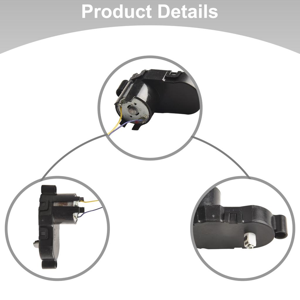 Black Side Brush Motor For VCR16/Cecotec BL500/Redmond R500 Robot Vacuum Cleaner Accessory Spare Parts Vacuum Cleaner Part