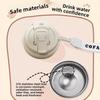 Coffee Cup 316 Stainless Steel Thermos Cup High Value Men's and Women's Water Cup Cartoon Double Drinking Straw Cup