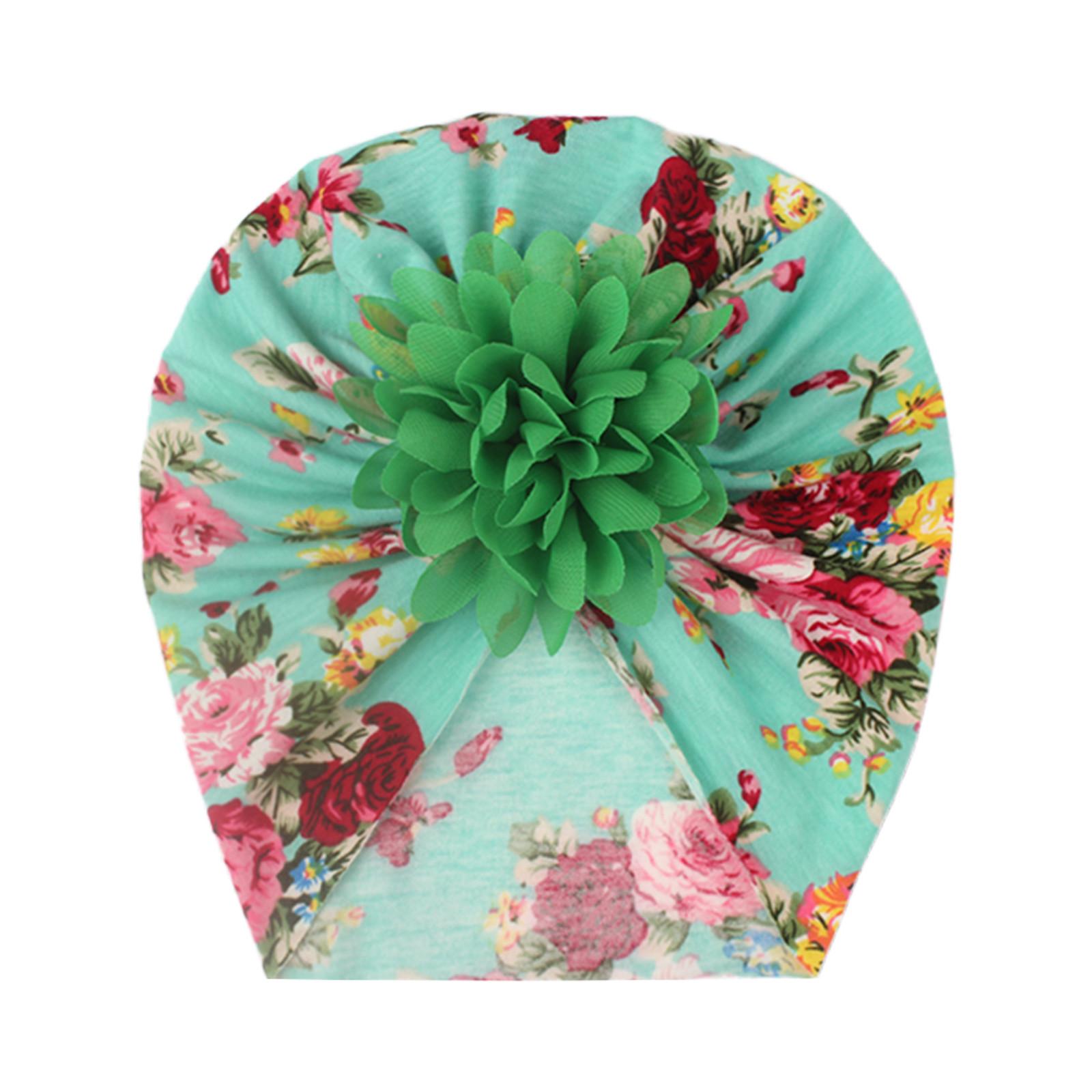 

Дитячі капелюхи-тюрбани Тюрбан-пучок для немовлят, м яка мила дитяча шапка 18*19cm