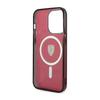 Ferrari Translucent Magsafe - Etui Iphone 14 Pro Max (Czerwony)