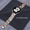 Curea de 20mm 22mm pentru Samsung Galaxy Watch 4/5/6/pro/classic 43mm 47mm 45mm Bratara metal diamant corea HUAWEI GT 2e 3 pro curea