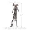 TOOARTS Metal Sculpture A Singing Cat Home Furnishing Articles Handicrafts
