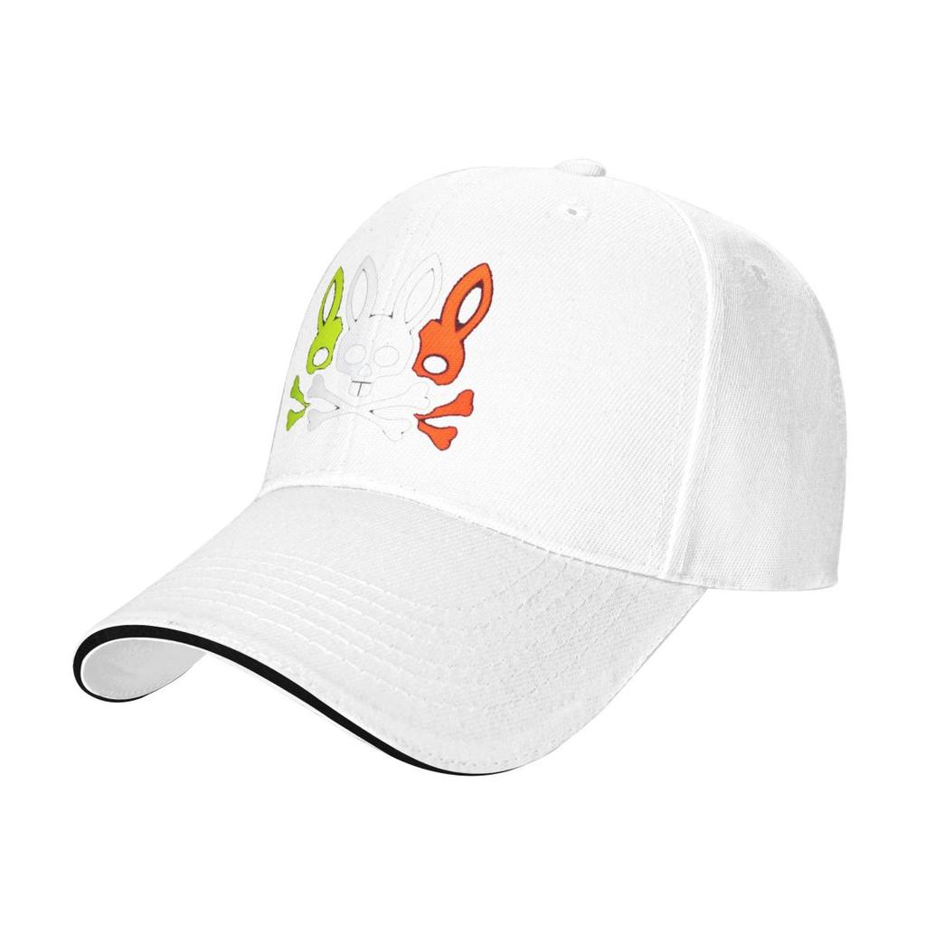 Green White Orange Skeleton Rabbits Cartoon Camping Baseball Caps Men Bunny Unisex Male Beach Golf Hat Hip Hop Trucker Cap