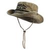 Sunscreen Western Cowboy Hats Windproof Sun Hats Unisex Fisherman Caps  Camping