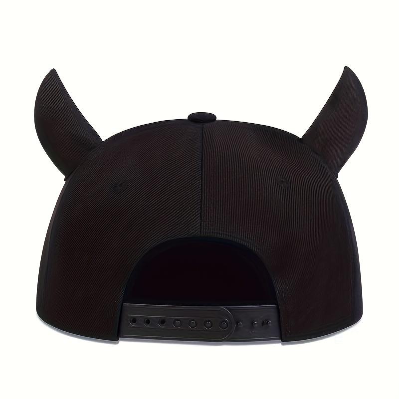 Mode Hip Hop Baseballkappe P Buchstaben Stickerei Hip Hop Kappe Herren Trucker Caps Niedliche Hörner Sport Sonnenhut Baumwolle Snapback Hüte