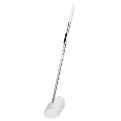 Azuma Industrial Smart Bathtub Cleaner FL, Extendable Handle, Magnetic Storage, Removes Dirt with Just Water, Drains Water Quickly, Bathroom Brush,