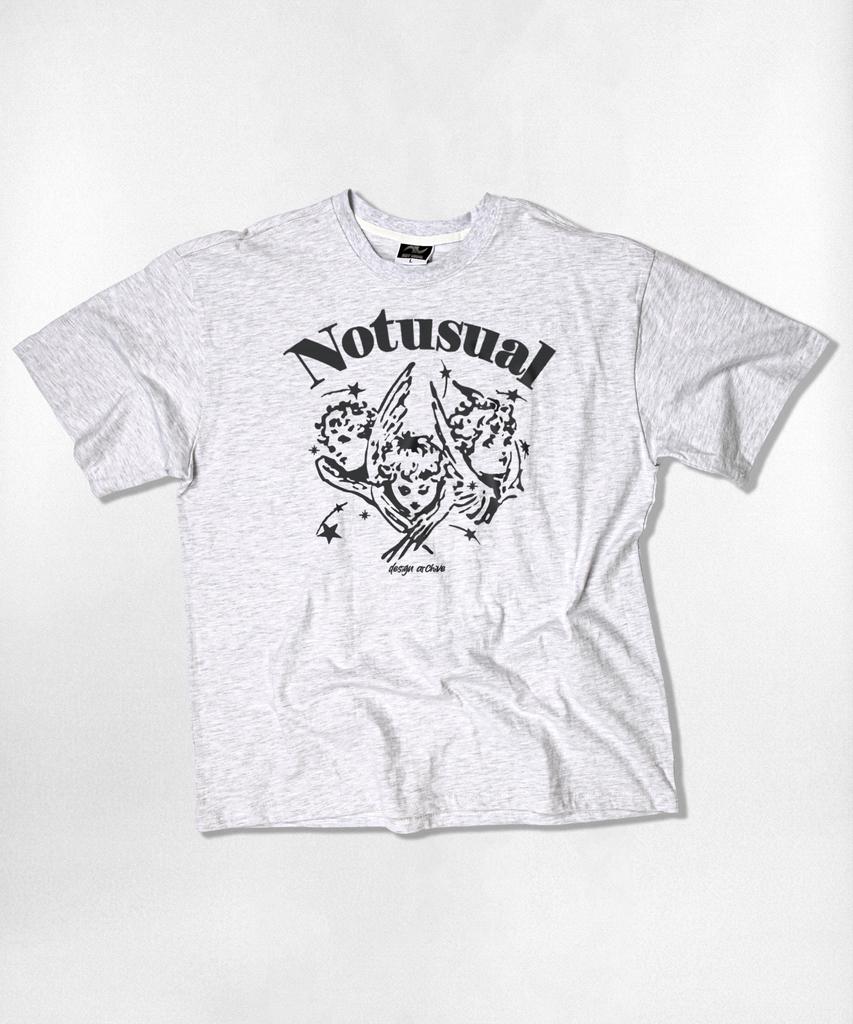 Nasyujeueol Angel Star Oversized Short Sleeve T-Shirt 4 Colors