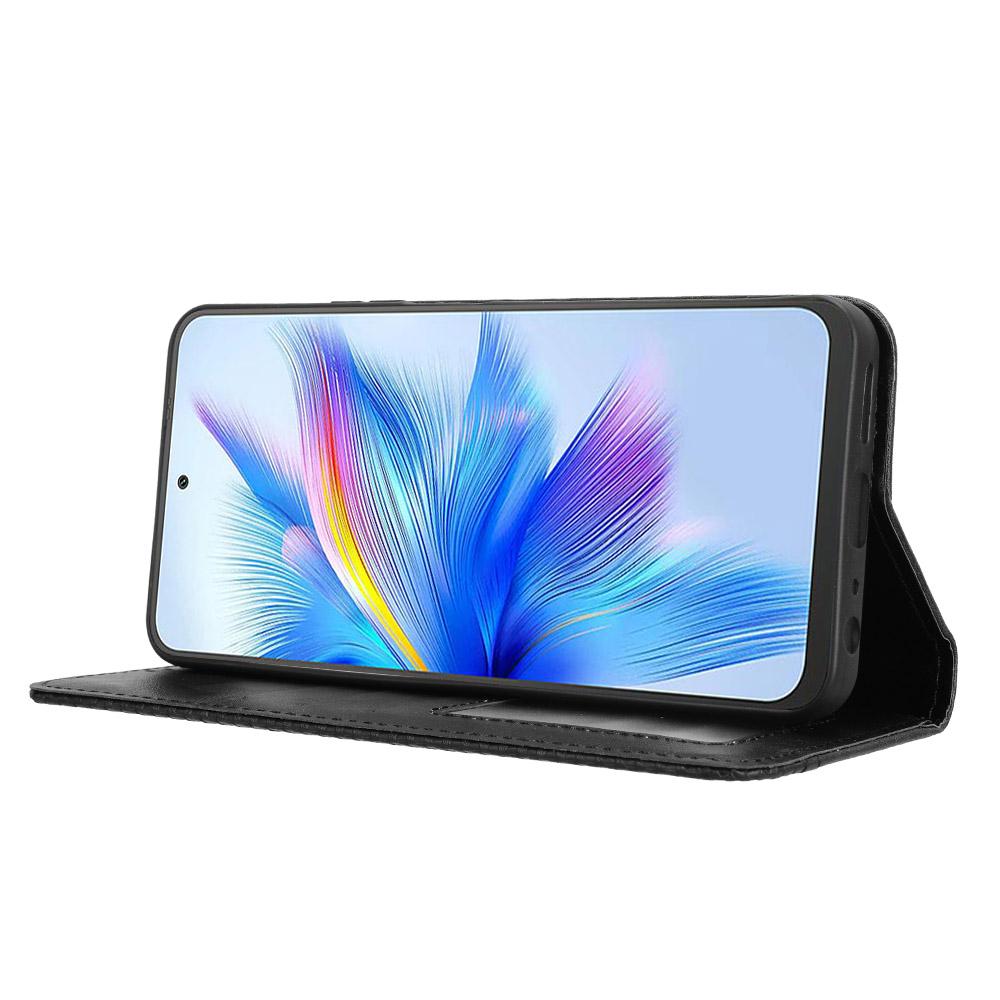 For Blackview Shark 9 5G Leather Case Wallet Stand Retro Texture Phone Cover