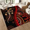 African Wildlife Celebration Floor Mats for Living Room, Bedroom and Room Decoration Are Suitable for Gifts.