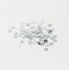 Square Sequins with Hole: PET Quadrilateral Sequins, DIY Bead Jewelry & Stage Costume Accessories