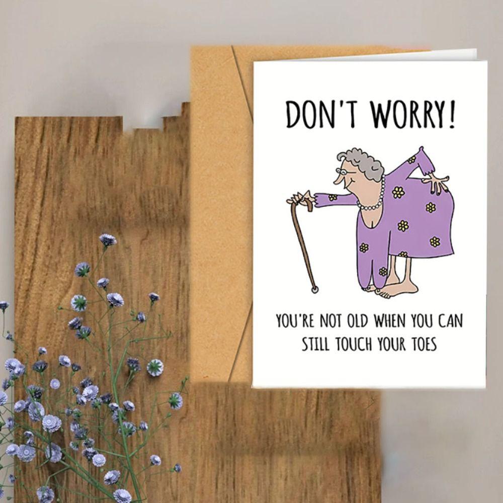 Easy To Carry Birthday card cardboard Funny gift Congratulations Father's Day card  Party