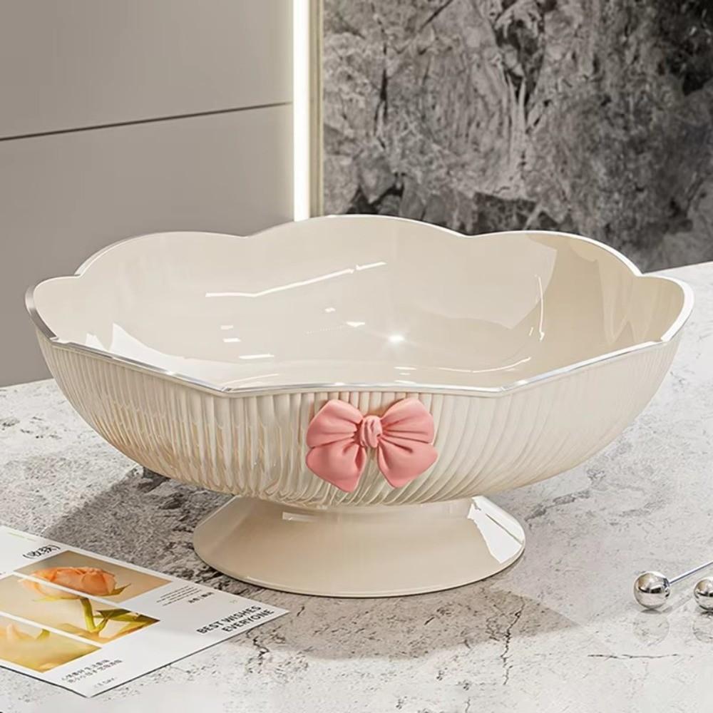 Multifunctional Candy Fruit Plate Plastic Snack Placement Platter Fruit Bowl  Snack Placement