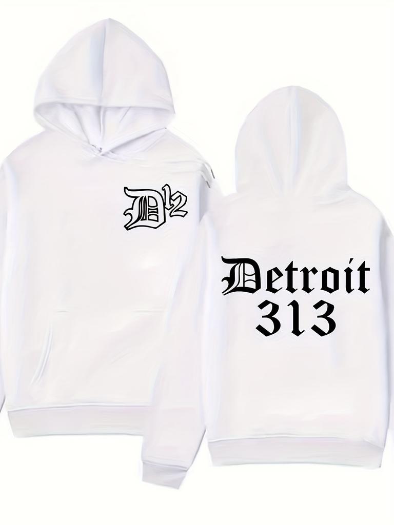 D12 Hoodie Casual Fall/Winter Wear for Men and Women Casual Wear Hoodie Graphic Hoodie Polyester Hoodie
