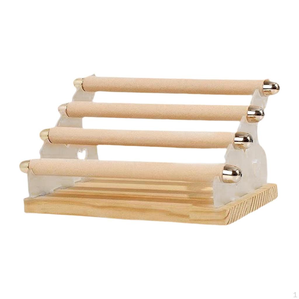 Jewelry Display Stand for Rings Storage Organizer with High Capacity Holder Dresser