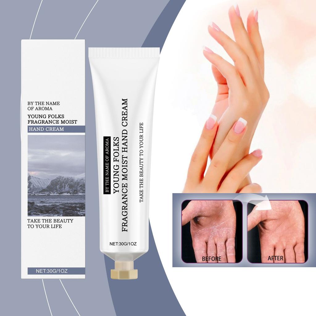 Nourishing Fragrances Hand Cream Long-lasting Moisturizing Deep Nourishing Refreshing Non-greasy Portable Daily Hand Care Skin Creams
