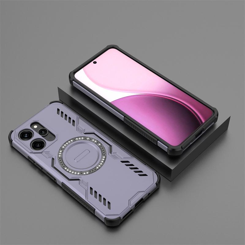 For Xiaomi Redmi 12 5G Case For Redmi 12 5G Funda Shockproof Magnetic Adsorption Wireless Charge Back Cover For Redmi 12 5G Case