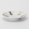Mino ware side and small set of approximately 14cm in microwave and dishwasher featuring a sitting cat made in product number plates, plates, plates,