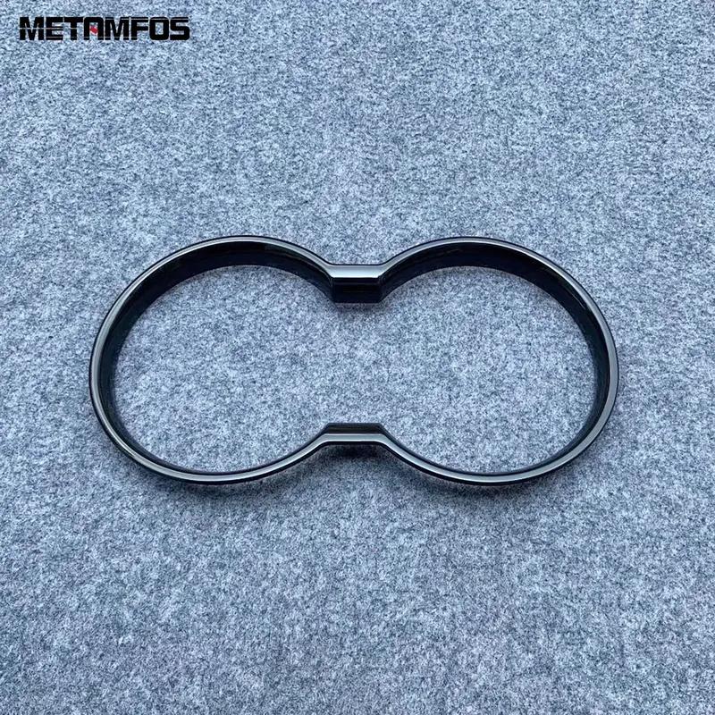 Center Console Water Cup Holder Panel Cover Trim For Toyota Harrier Venza -  2024 Carbon Fiber Interior Accessories