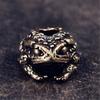 Unique Toads Metal Beads Pendant for Paracord and DIY Enthusiasts Jewelry Making Paracord Bead