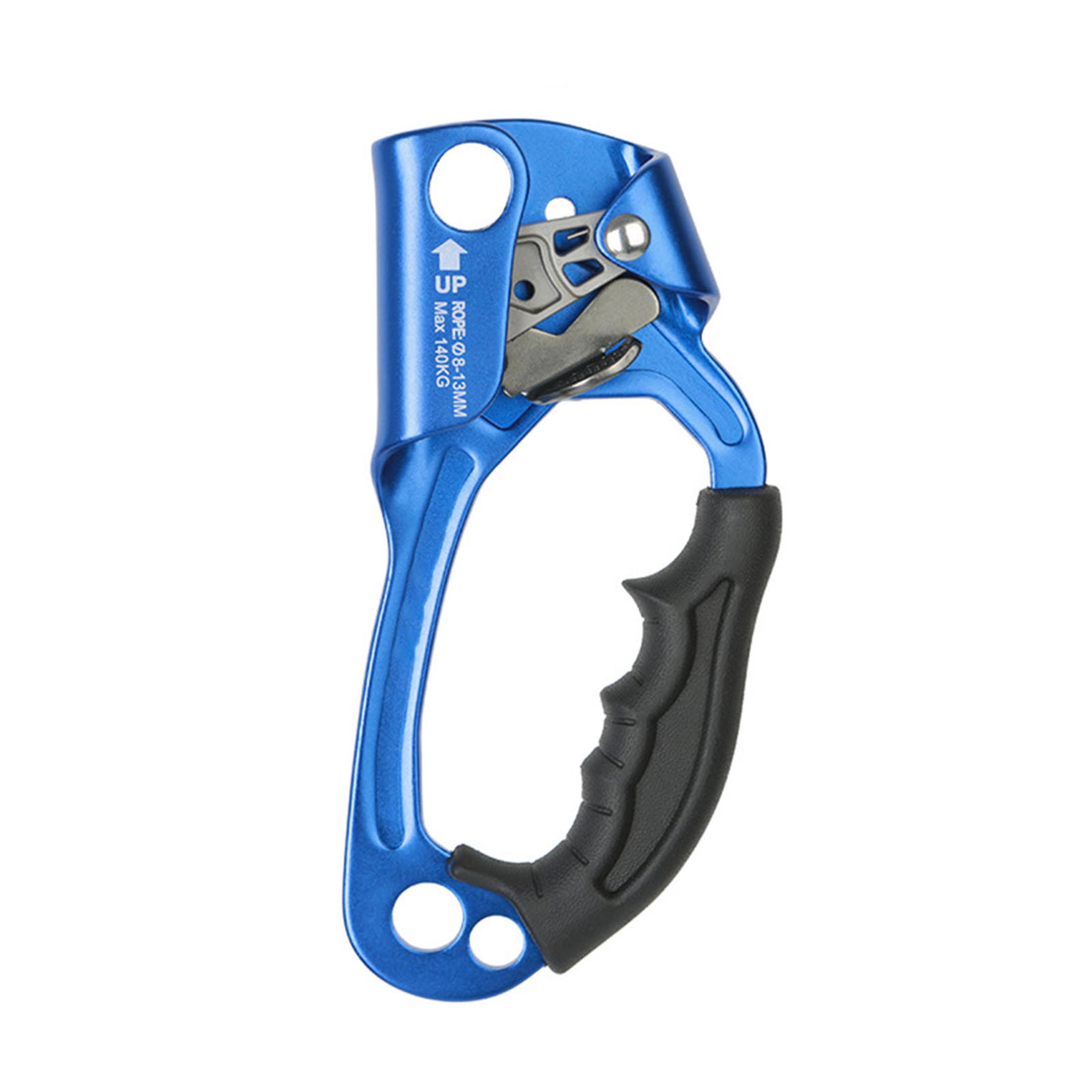 

Ручний затискач для підйому по мотузці Спорядження для скелелазіння Вузли та аксесуари для спуску по мотузці (репелінгу) для скелелазіння, лазіння по деревах, арбористики, альпінізму, спелеології Затискач для мотузки для 8~12 мм