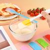 Two-Piece High-Temperature Silicone Spatula Set for Baking and Mixing