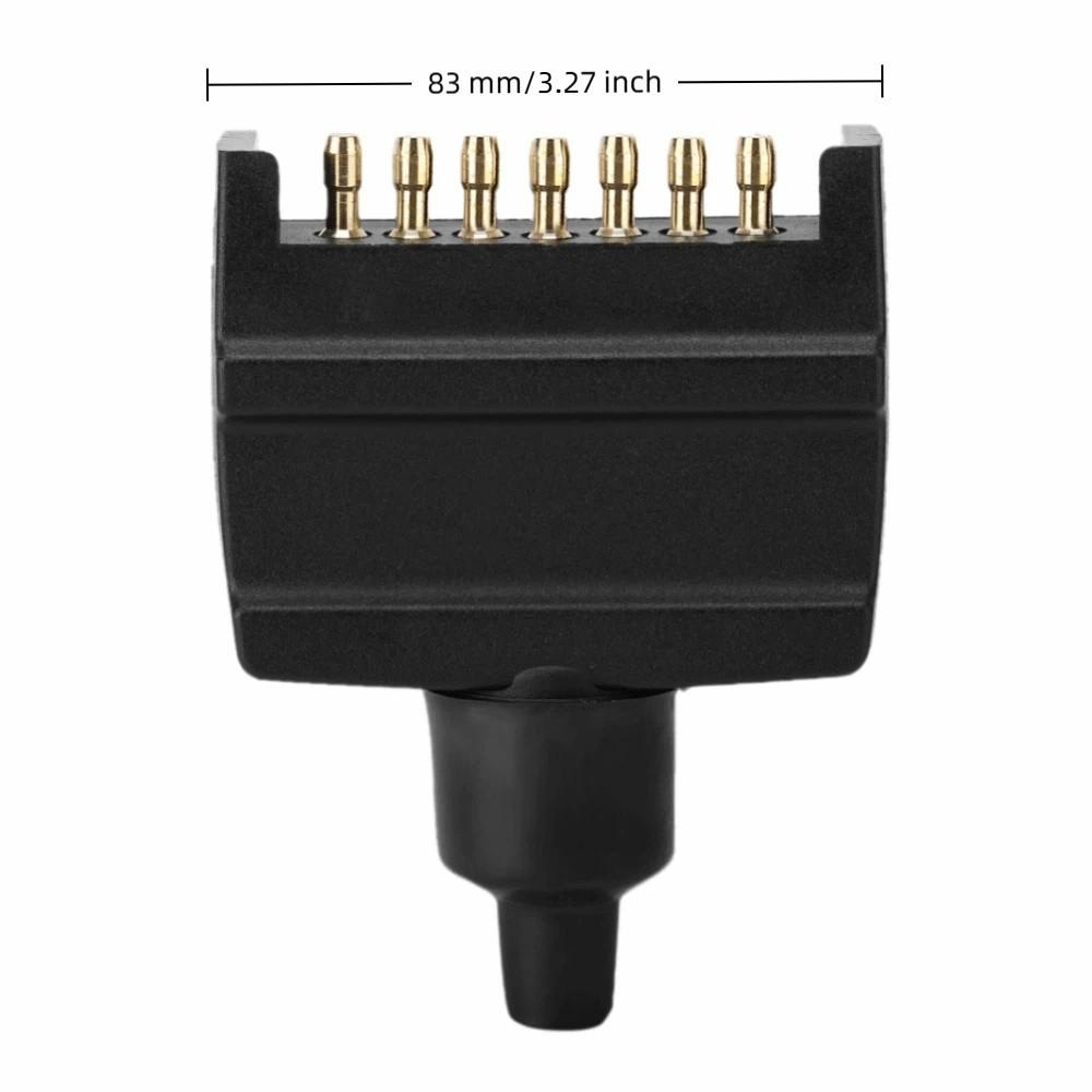 Australian Standard Trailer Socket Plug 7 Pin Caravan Trailer Connector  Road Transport