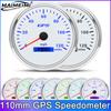 110MM Gauge 120km/h 120MPH GPS Speedometer  with Antenna for Car Boat Truck Motorcycle Speed Meter 7 Colors