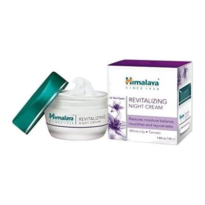 Revitalizing Night Cream with White Lily | Renews, Repairs & Hydrates Skin Overnight | Rich In AHA & Anti-oxidants | Derma-tested | 50g
