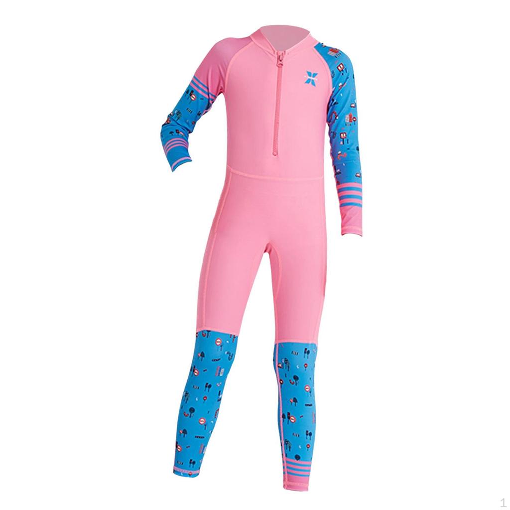 Kids Wetsuit Diving Swimsuits Boating Long Sleeve Youth Thermal Full suits