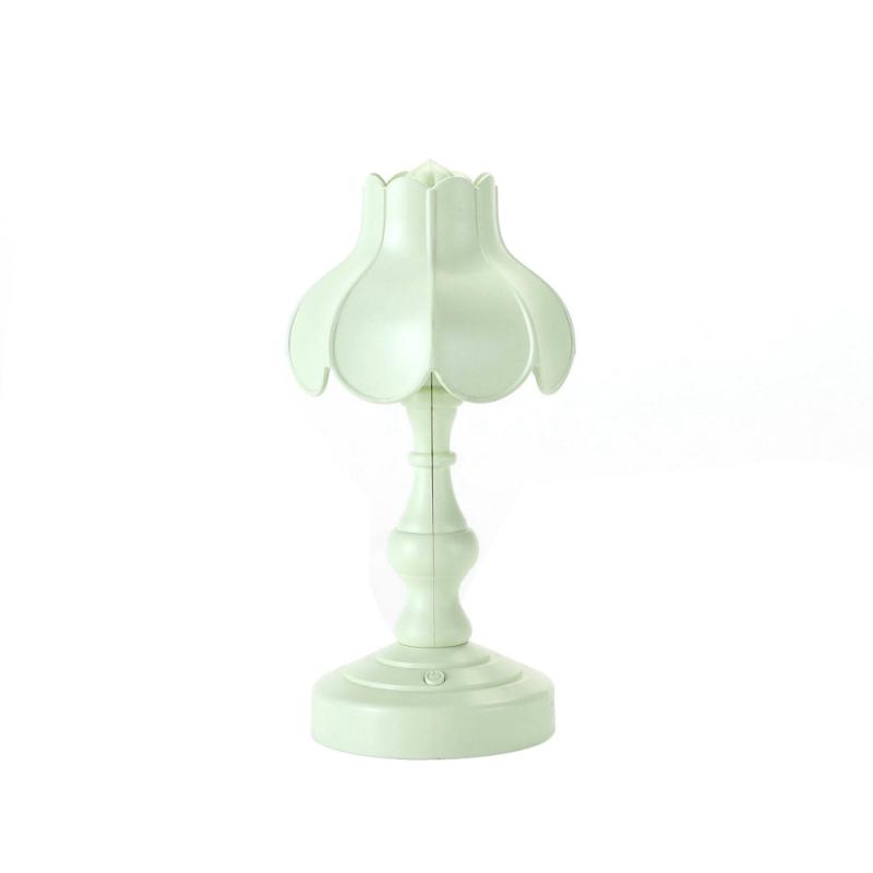 Mini Retro LED Nachtlicht Dekoration Tisch Lampe Wiederaufladbare Lesen Schreibtisch Lampe Mädchen Geschenk Für Schlafsaal Schlafzimmer Nacht Dekor
