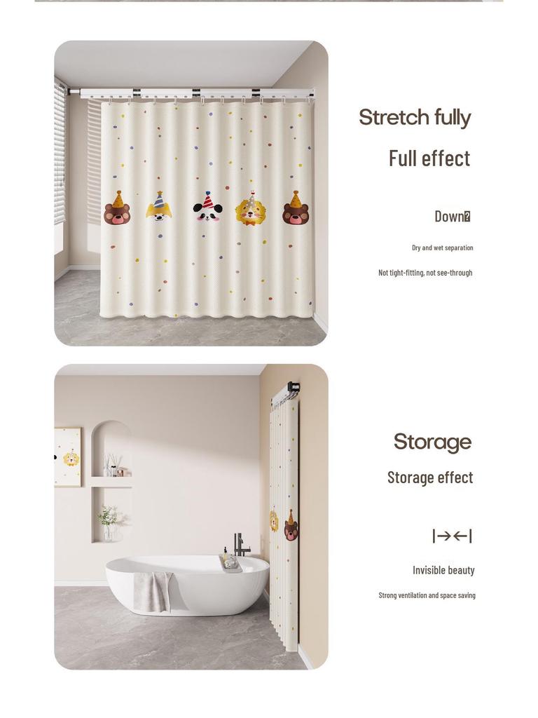 Faltbarer einziehbarer wandmontierbarer Wäschetronständer für den Balkon