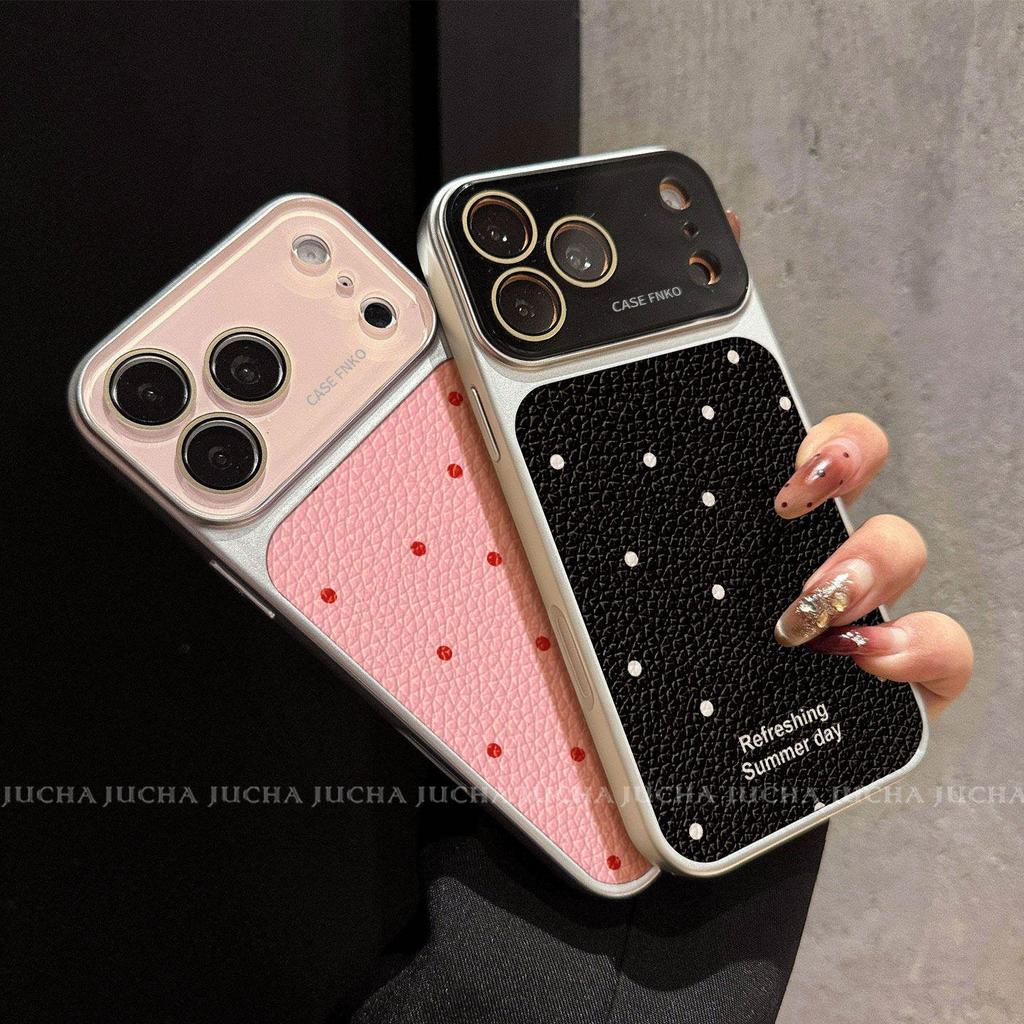 Applicable To iPhone11promax Mobile Phone Case, Simple Female High-end Ip11 Trendy New Apple Korean Polka Dot