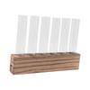 Glass Plant Propagation Station Plant Propagation Tubes Desktop Plant Terrarium With Wooden Stand