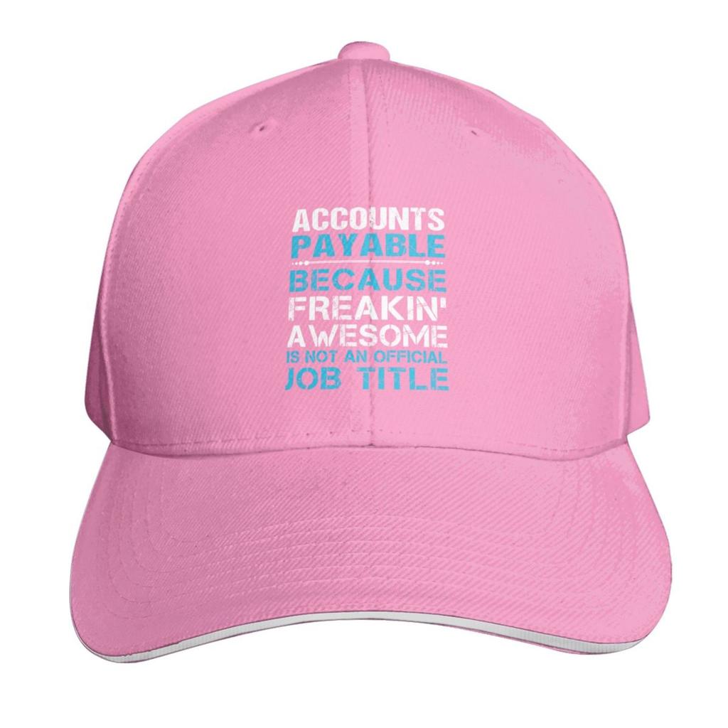 Accounts Payable Freaking Awesome Baseball Cap Designer Hat Sun Hat For Children Dropshipping Bobble Hat Unisex Caps Womens