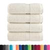 VidaXL Premium Face Cloths SOLUND 4 Pieces Cream 30 X 30 Cm 600 G/m² 137468