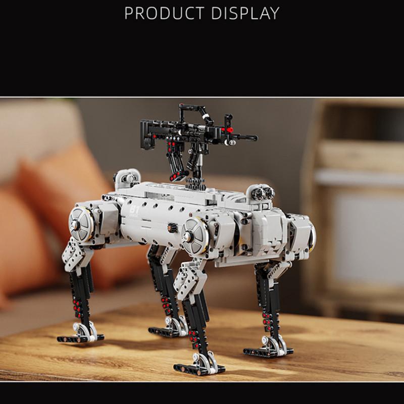 Simulation Mechanical Dog Assembly Building Block For Children And Hobbyists