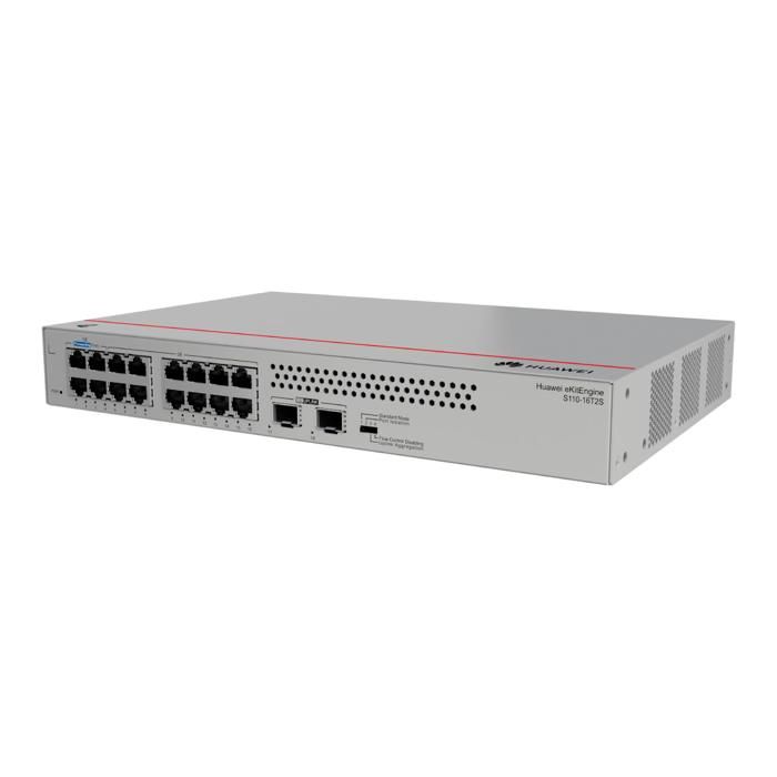 Switch Huawei CloudEngine 16 ports 16x GE 2x GE SFP 10/100/1000Mbps S110-16T2S