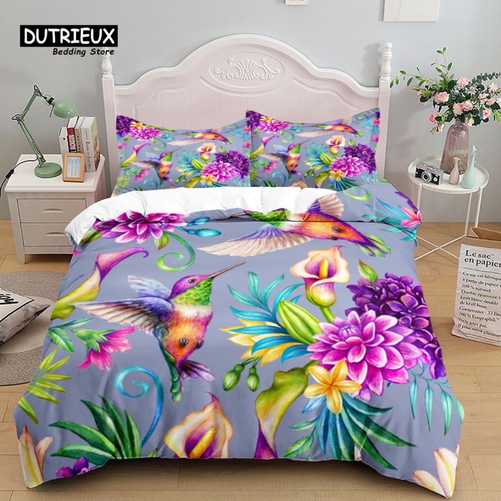 Sharks Underwater Duvet Cover Set, Fashion Bedding Set, Soft Comfortable Breathable Duvet Cover, For Bedroom Guest Room Decor
